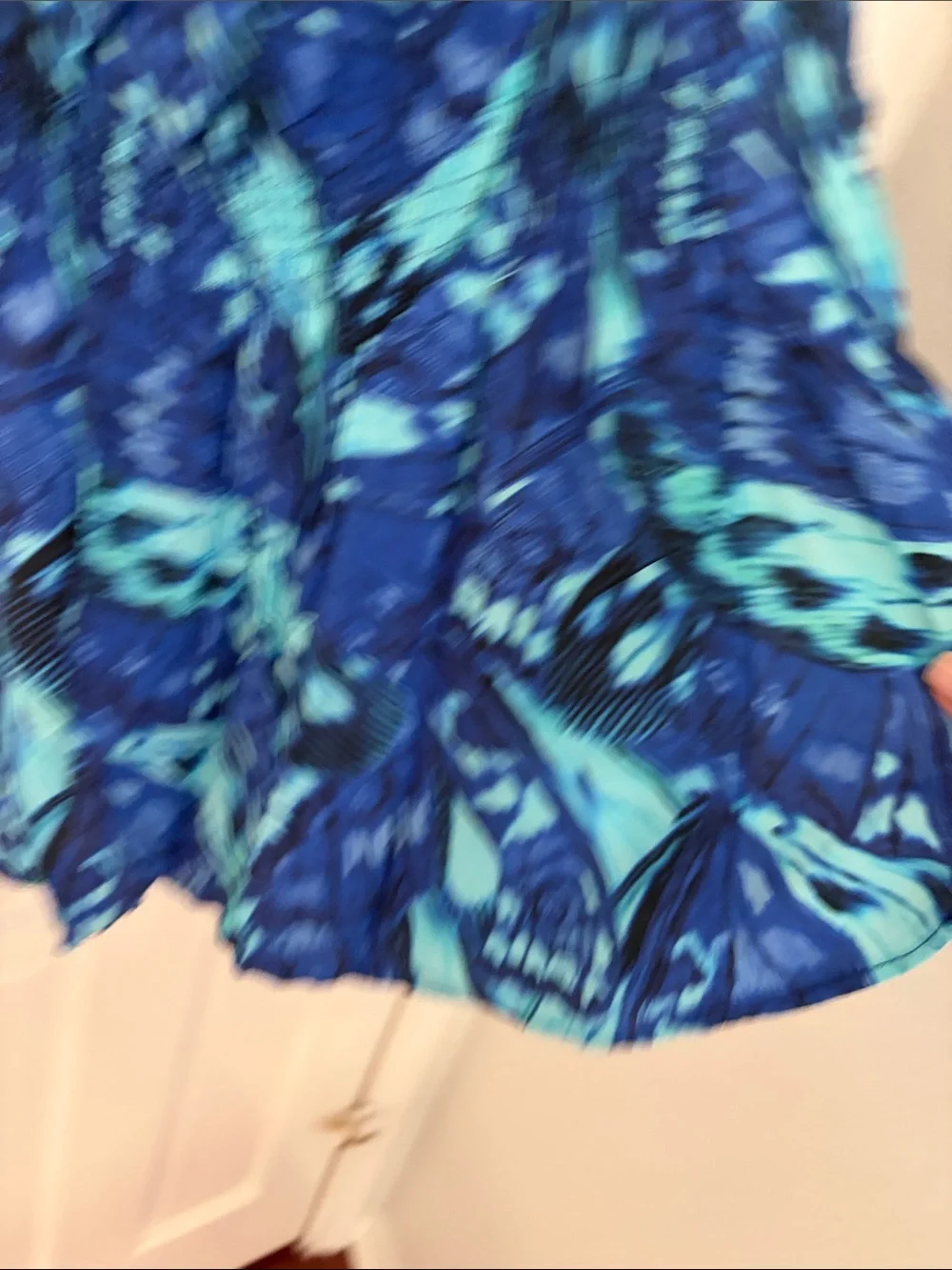 Sofia by Vix One-Piece Blue Tropical coverup